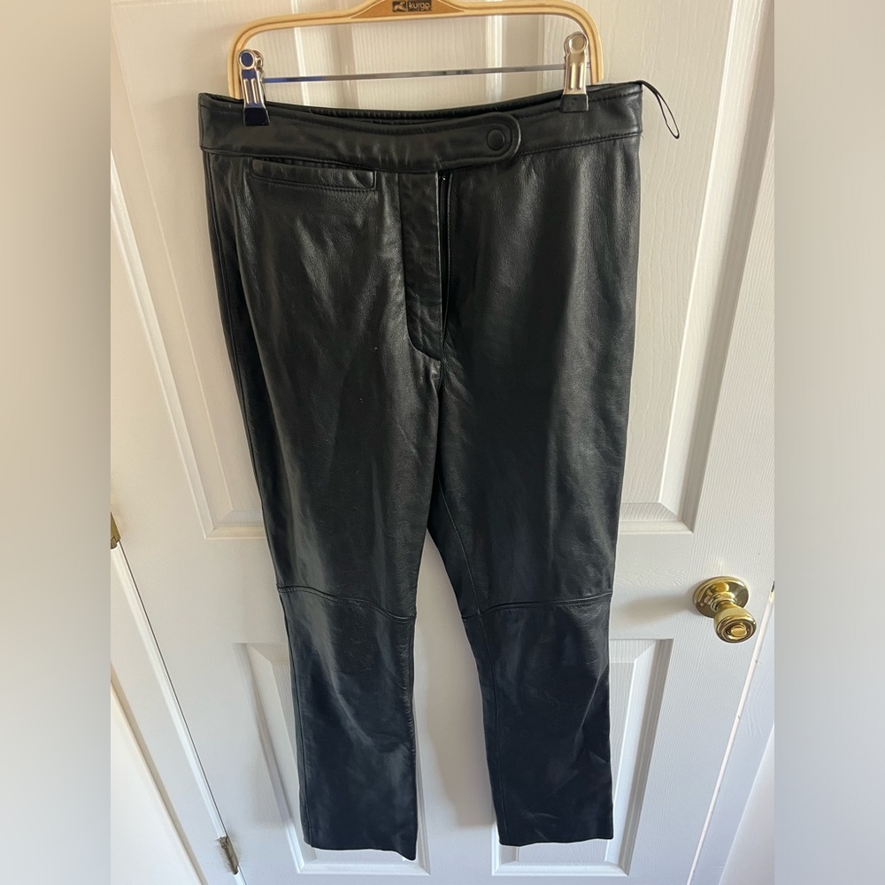 Leather pants